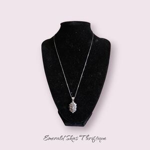 Stunning‎ sterling silver vintage necklace